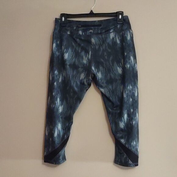 Kyodan pull on size L teal abstract jogger back zip‎ pocket front slip in pocket - Picture 3 of 10